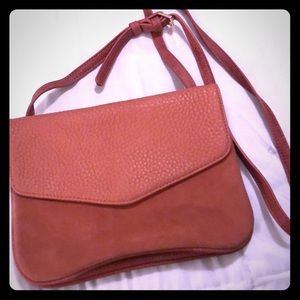Burnt orange cross body bag
